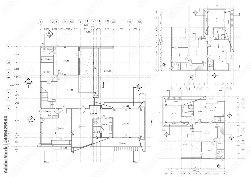Write a blueprint architecture for building.